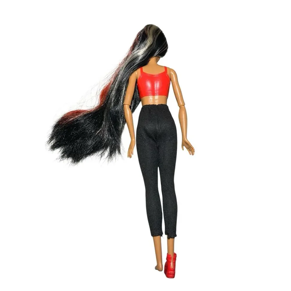 Barbie Cutie Reveal Panda Red Dark Hair Black Hair Freckles Jointed‎ Articulated